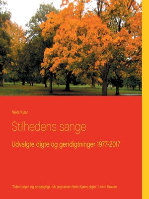 cover image of Stilhedens sange